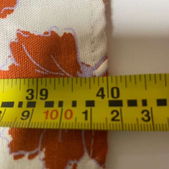 NWT Monteau Linen Blend Floral Button Front Midi Dress Size M Cottagecore Summer - Picture 6 of 7